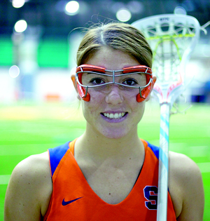 Michelle Tumolo is one of the top women's lacrosse players in the country, and is looking to lead Syracuse back to the national championship game this season. Tumolo transitioned to the lacrosse field after a successful career on the soccer field. 