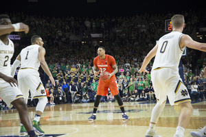 Dajuan Coleman was surprised by how many minutes he got against Notre Dame. 