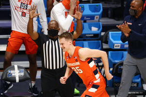 Buddy Boeheim hit his first 3 about four minutes into the game, then added 13 more points in a personal 16-0 run.