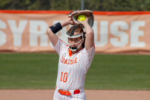 Syracuse only recorded five hits in its loss to Notre Dame.