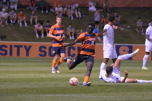 Nathan Opoku and Levonte Johnson have combined for four of SU’s nine points so far.