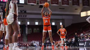 Shy Hawkins, who made her first career start against Boston College, finished with just three points, part of a 4-for-25 effort from SU's freshmen.