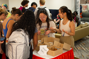 Take a break from classes and indulge in sweets at Dessert Crawl in Schine Student Center. Local vendors include The Mixing Bowl, Honeycomb Bakery, Worth the Kavity and Sweet Dreams are Baked of This.